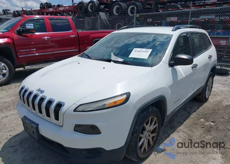 2015 Jeep Cherokee Sport from USA, damaged, VIN 1C4PJLAB0FW781962